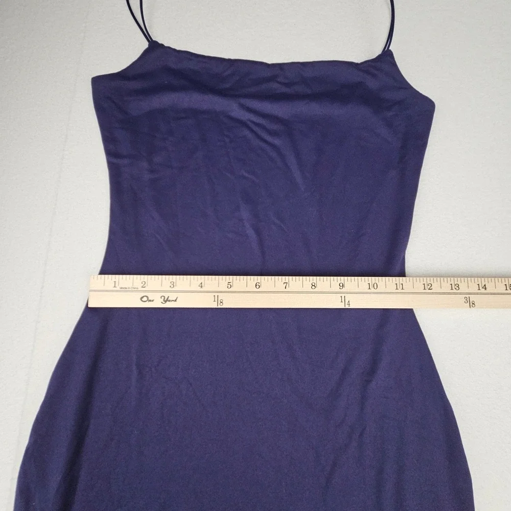 Lillusory Purple‎ Bodycon Mini Dress Small Spaghetti Strap Y2K Indie Grunge Slip